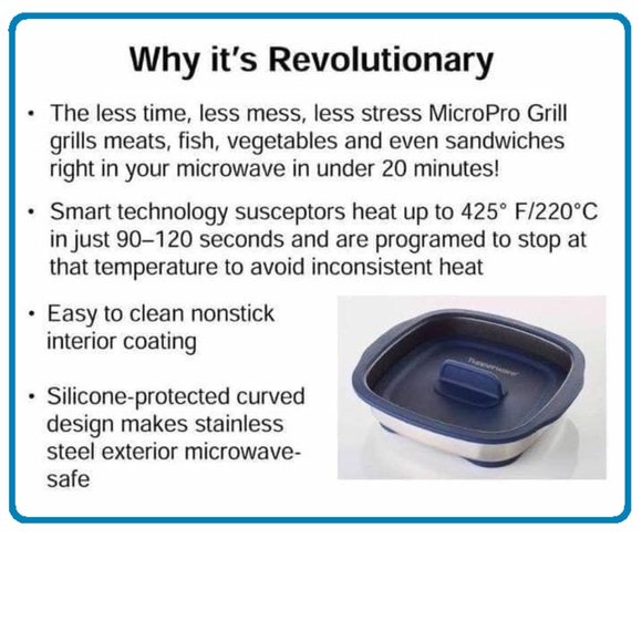 Tupperware’s MicroPro™ Grill - Picture 7 of 7